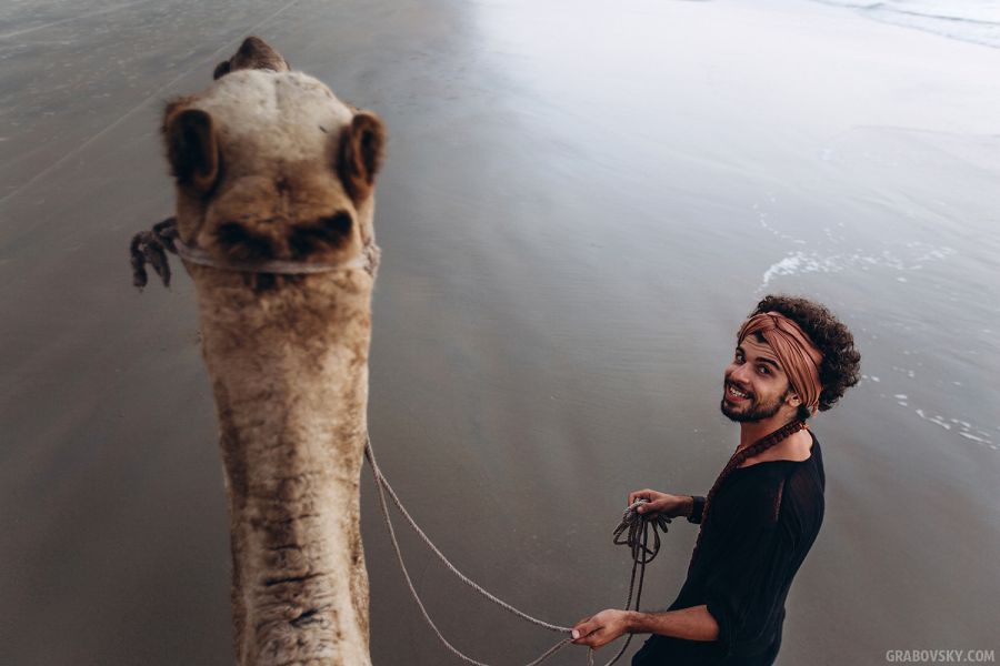 Фотосессия в верблюдом Гоа